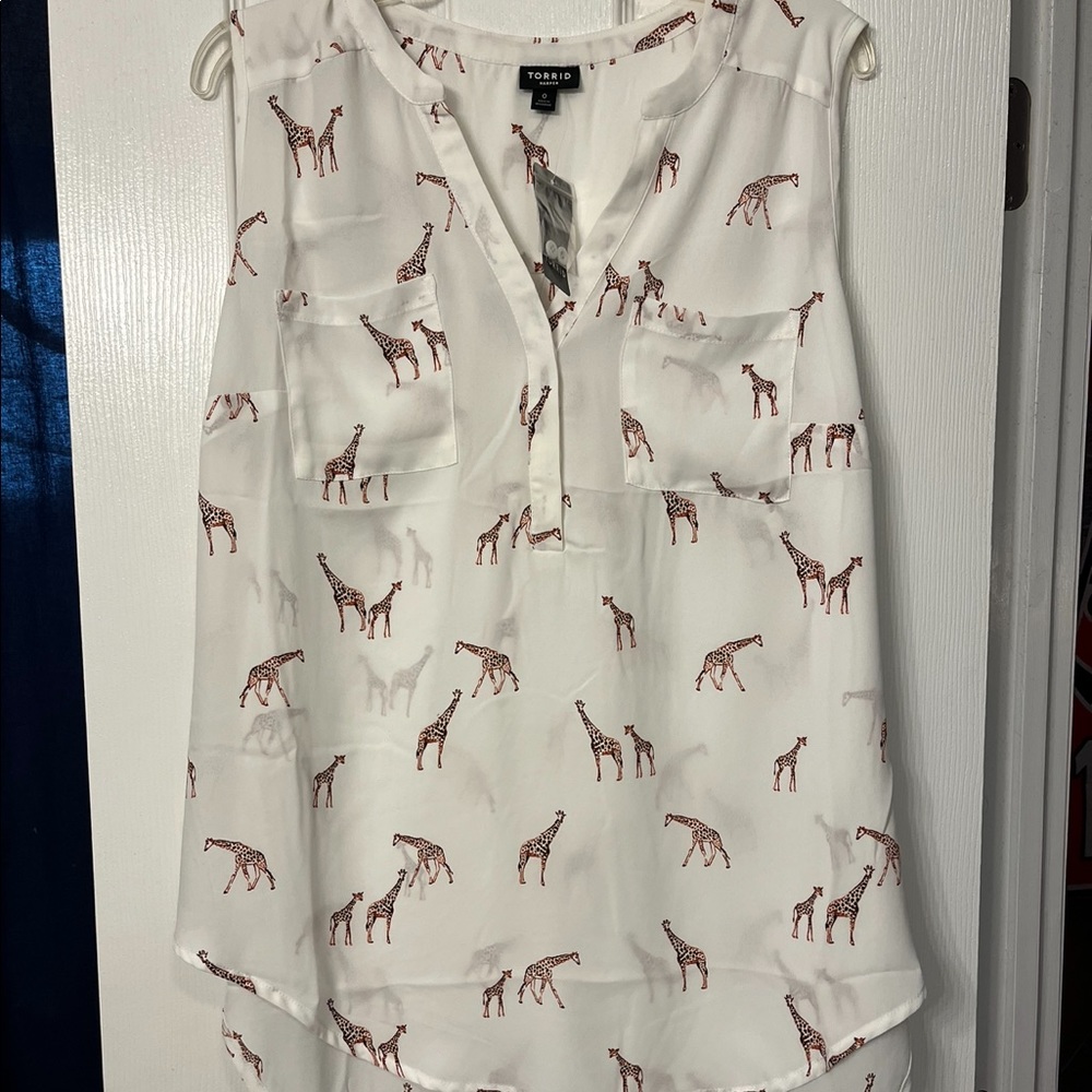 Giraffe Blouse (Harper Blouse)